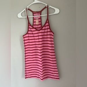 Vintage Victorias Secret Pink Tank Top Dog Logo Sleepwear Top